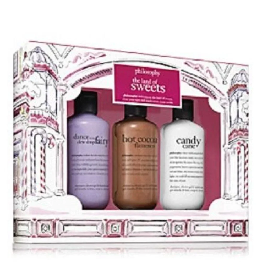 Philosophy Land Of Sweets 3 Piece Shampoo Gel bath